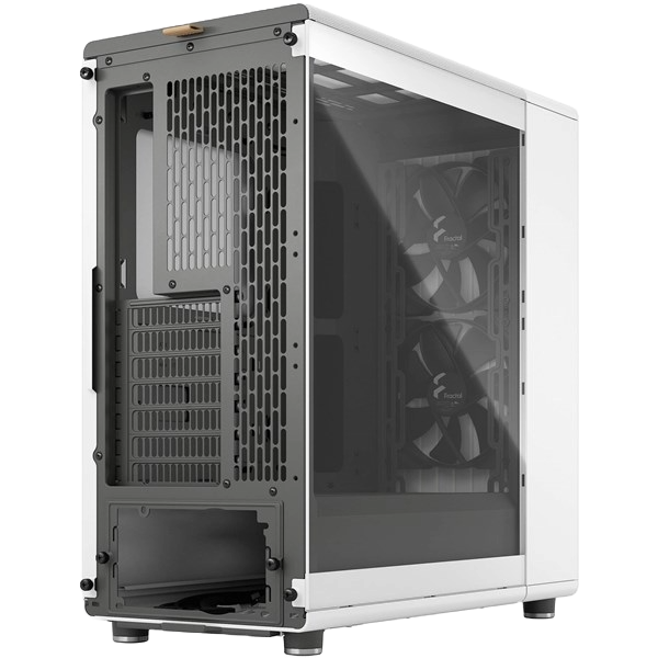 Fractal Design North TG Mid Tower ATX Case in White, Tempered